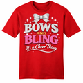 Bows & Bling Red