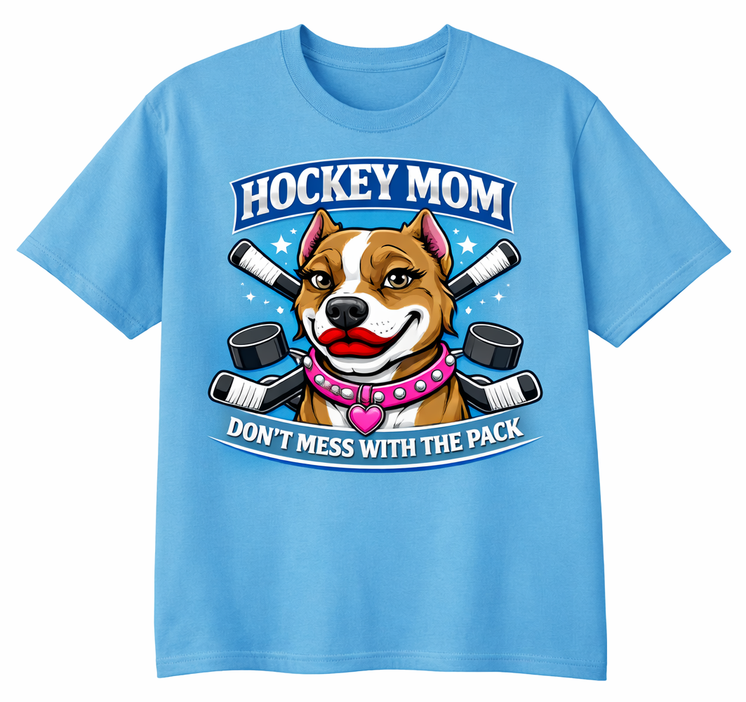 Hockey Mom Tee Shirt